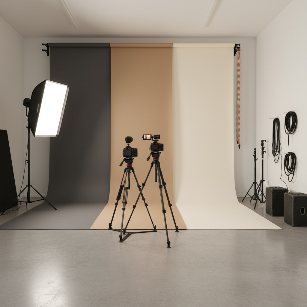 Modernes Foto- und Videostudio in Wien